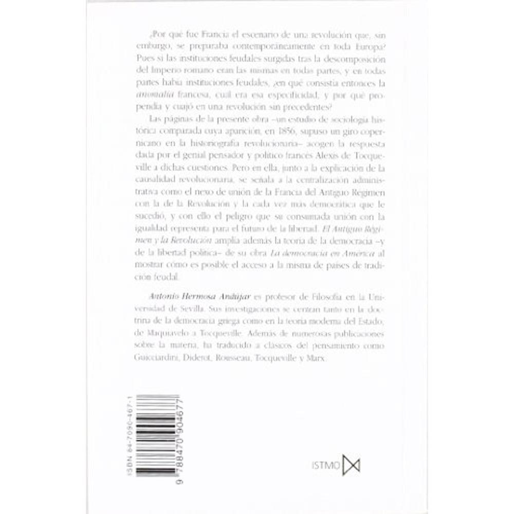 Foto 3 pulgar | El Antiguo R?gimen Y La Revoluci?n