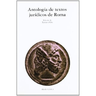 Foto 1 | Antología De Textos Jurídicos De Roma