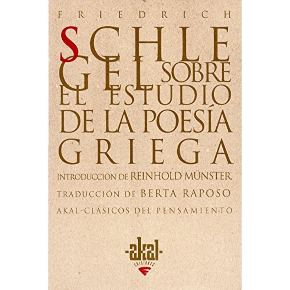Foto 2 pulgar | Sobre El Estudio De La Poesía Griega