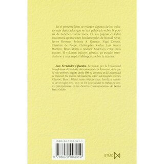 Foto 2 | Estudios Sobre La Poesía De Lorca
