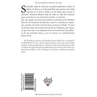 Foto 2 | Apología De Sócrates. Critón. Fedón