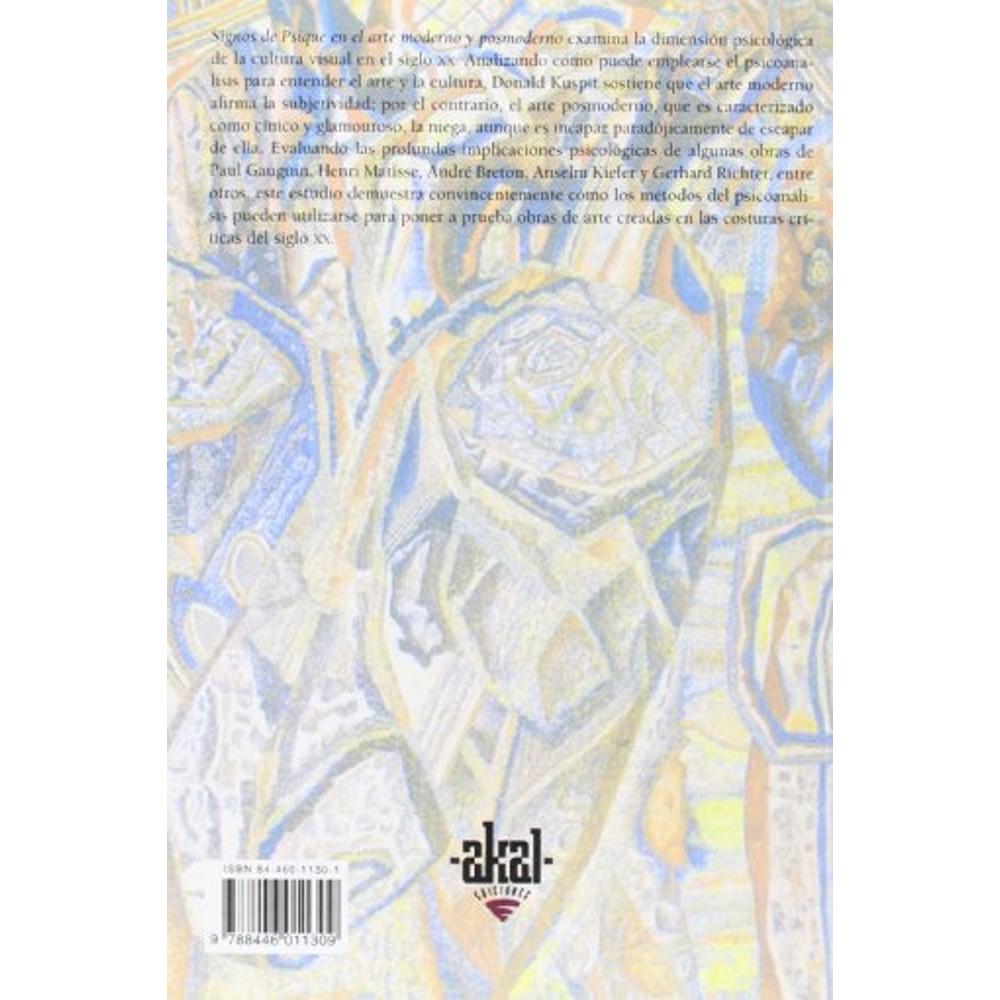 Foto 3 pulgar | Signos De Psique En El Arte Moderno Y Posmoderno