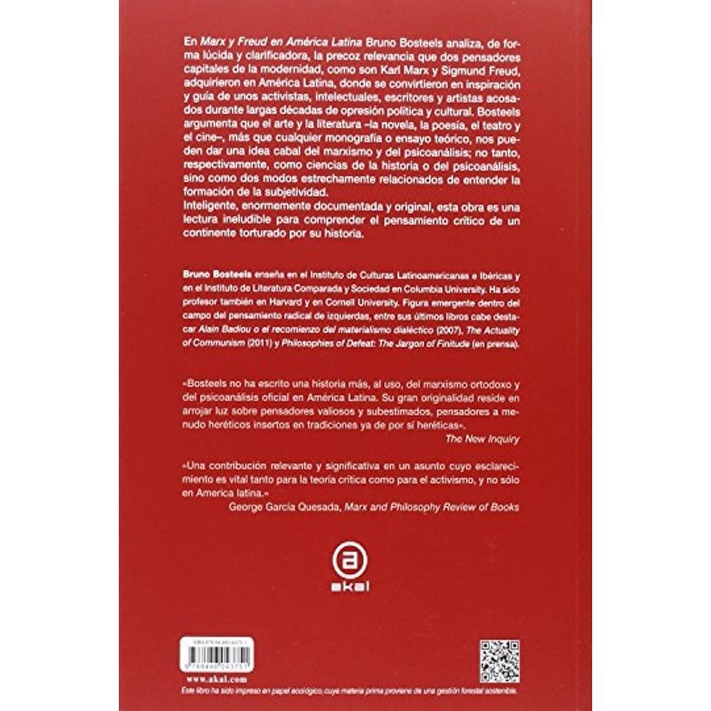 Foto 3 pulgar | Marx Y Freud En América Latina