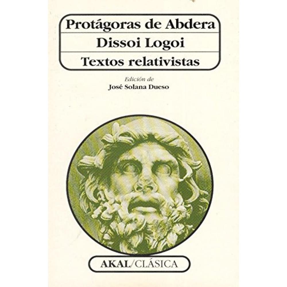 Foto 2 pulgar | Dissoi Logoi. Textos Relativistas