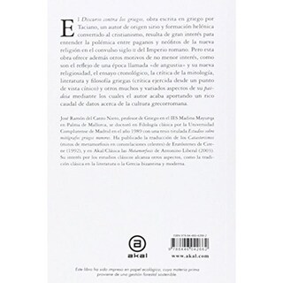 Foto 2 | Discurso Contra Los Griegos
