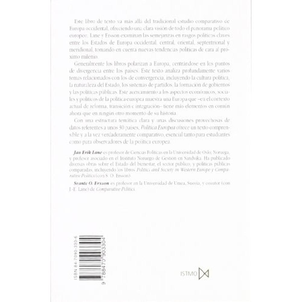 Foto 3 pulgar | Pol?tica Europea: Una Introducci?n