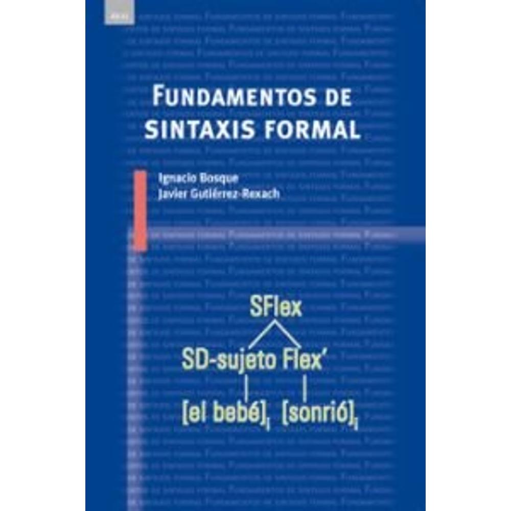 Foto 1 | Fundamentos De Sintaxis Formal