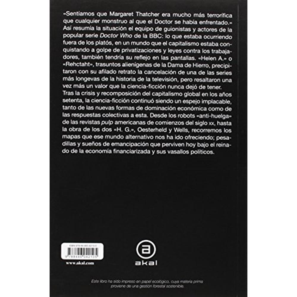 Foto 3 pulgar | Crónicas Del Neoliberalismo Que Vino Del Espacio Exterior