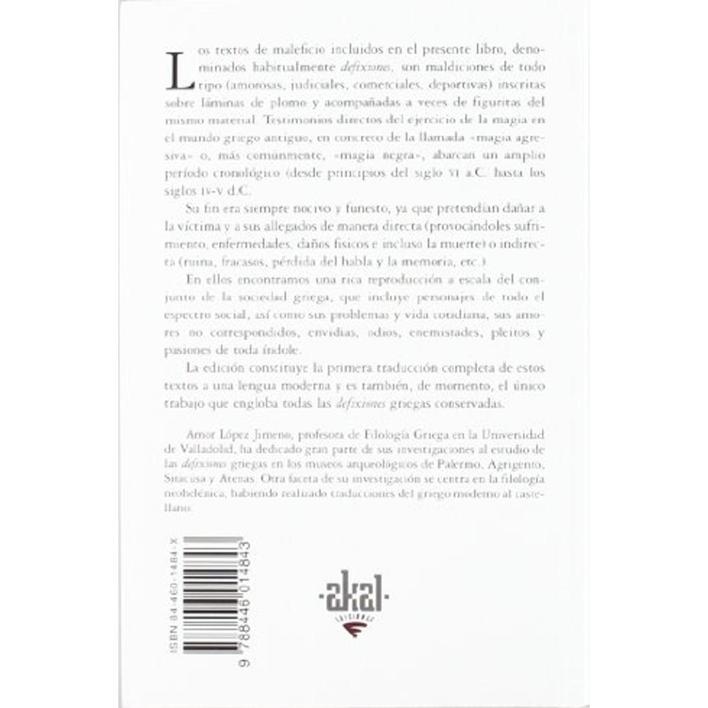 Foto 3 pulgar | Textos Griegos De Maleficio