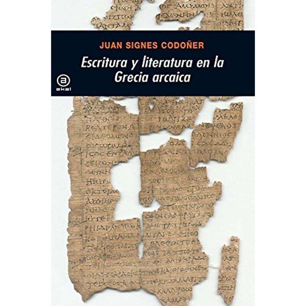 Foto 2 pulgar | Escritura Y Literatura En La Grecia Arcaica