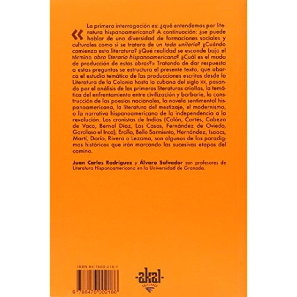 Foto 3 pulgar | Introducción Al Estudio De La Literatura Hispanoamericana