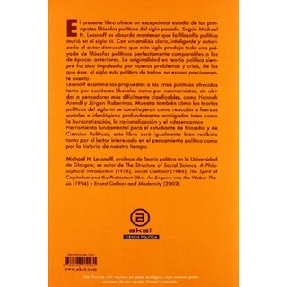 Foto 2 | La Filosofía Política En El Siglo Xx