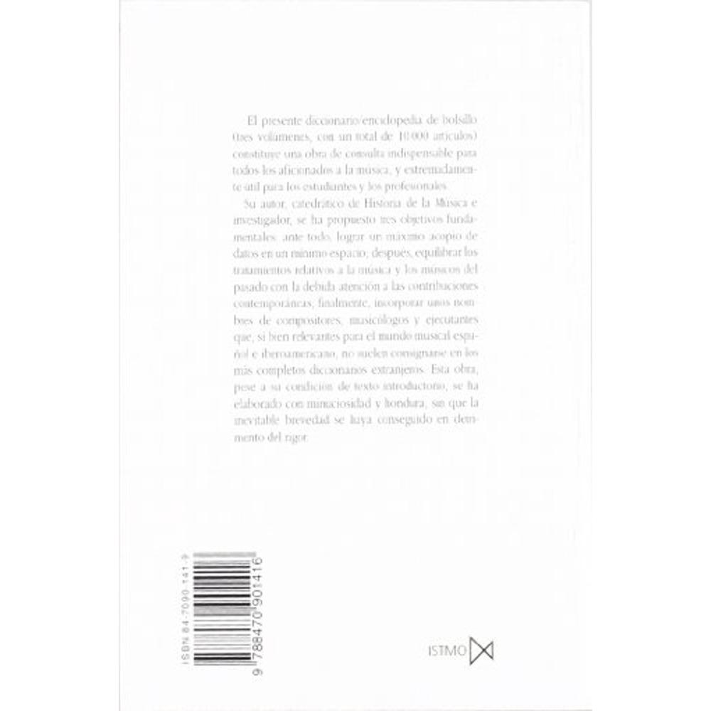 Foto 2 | Diccionario De La Música Y Los Músicos Ii (f-o)