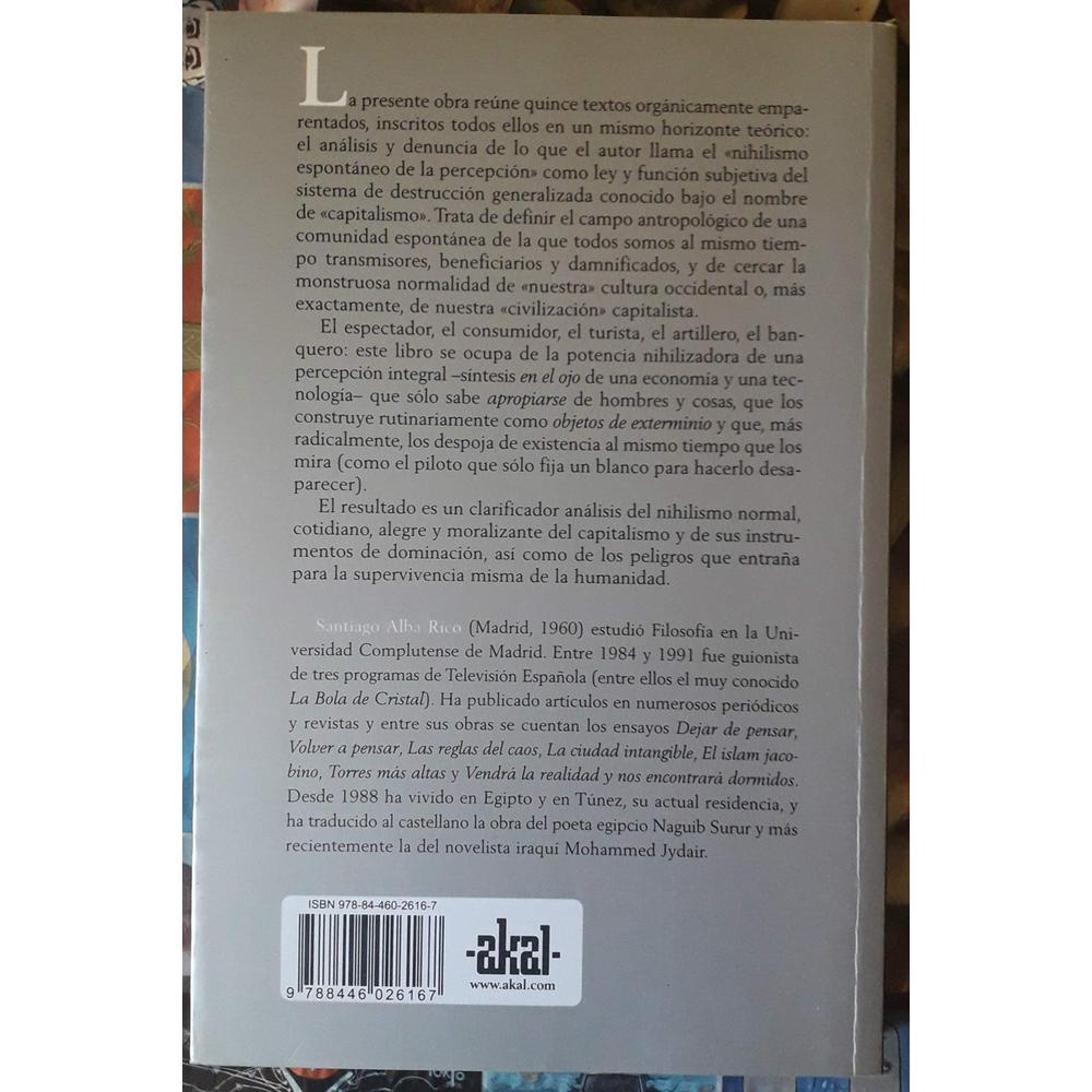 Foto 3 pulgar | Capitalismo Y Nihilismo
