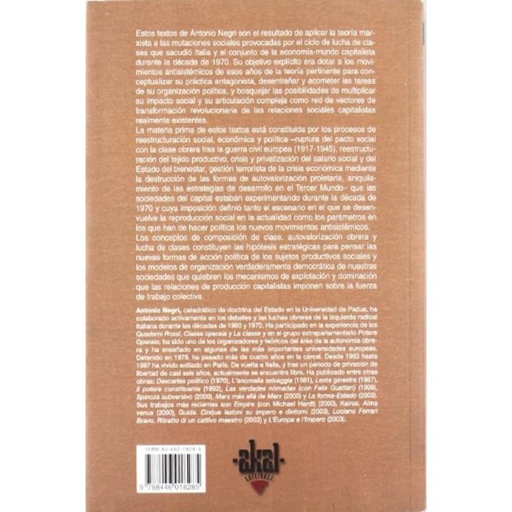 Foto 3 pulgar | Los Libros De La Autonomía Obrera