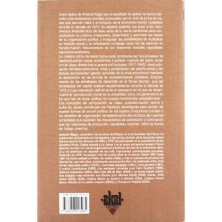 Foto 2 | Los Libros De La Autonomía Obrera