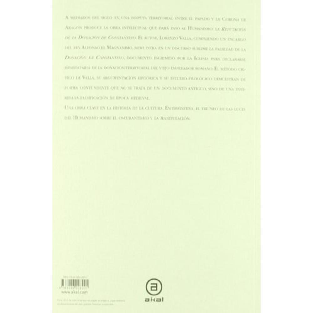 Foto 3 pulgar | Refutación De La Donación De Constantino