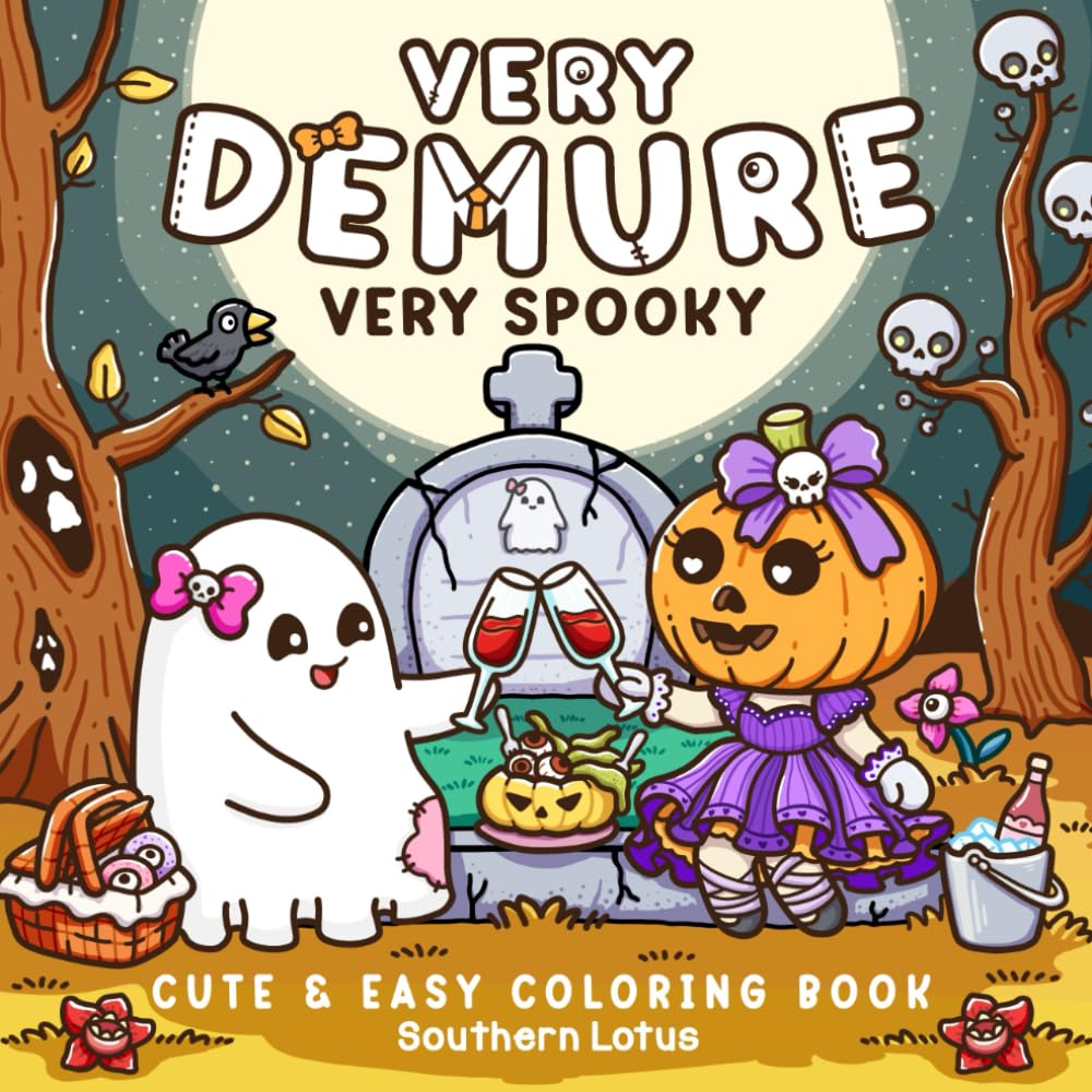 Foto 1 | Libro Para Colorear Muy Recatado, Muy Espeluznante Para Adultos Y Adolescentes - Venta Internacional.