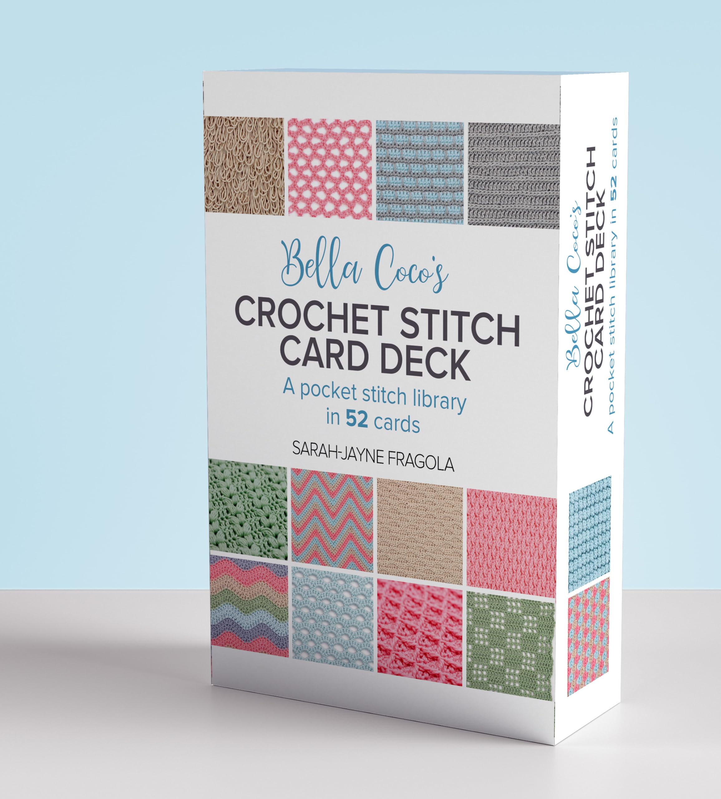 Foto 2 pulgar | Bella Coco’s Crochet Stitch Card Deck: A Pocket Stitch Library In 52 Cards - Venta Internacional.