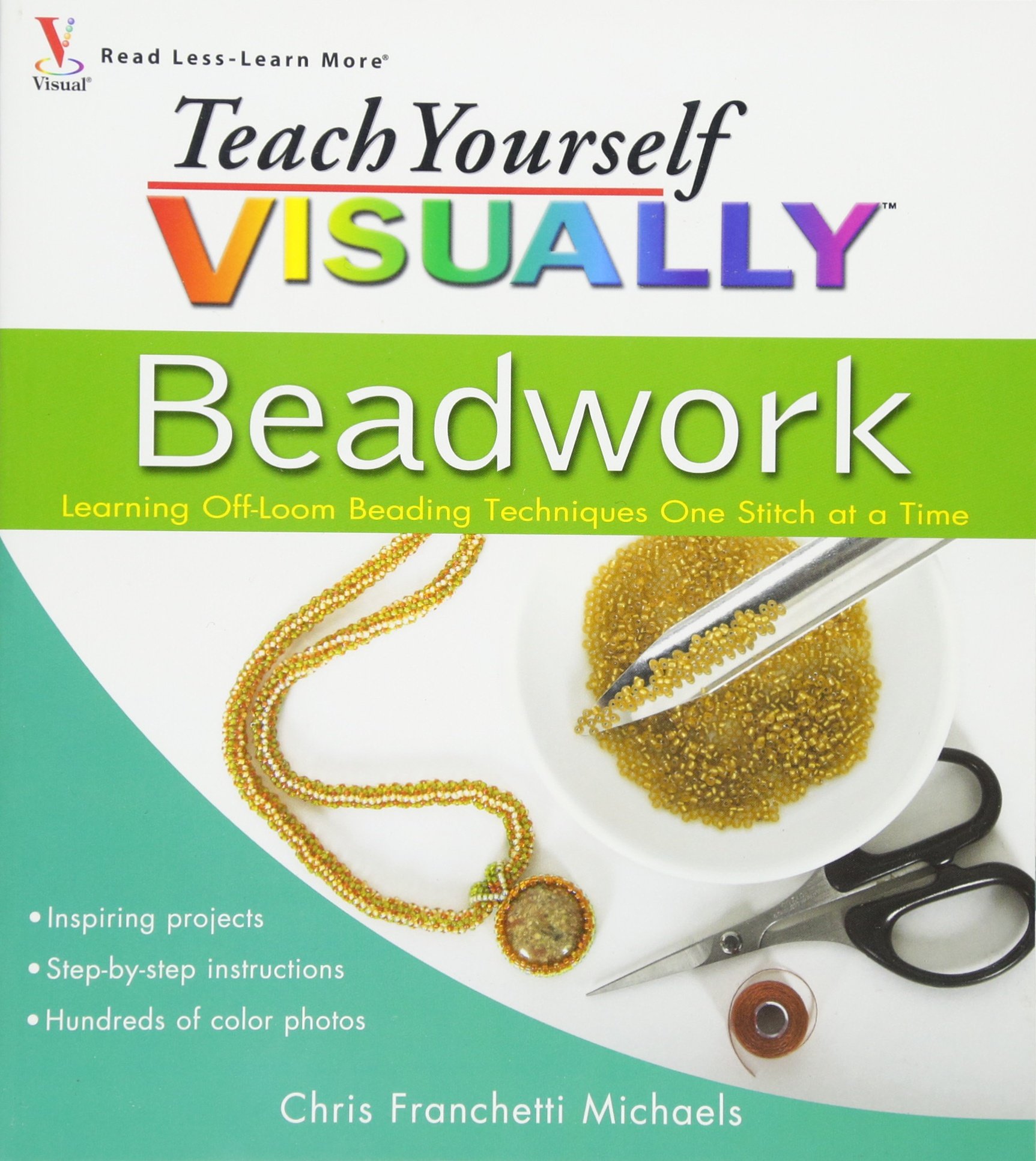 Foto 2 pulgar | Libro Enséñese Visualmente A Trabajar Con Abalorios Aprendiendo En Telar - Venta Internacional.