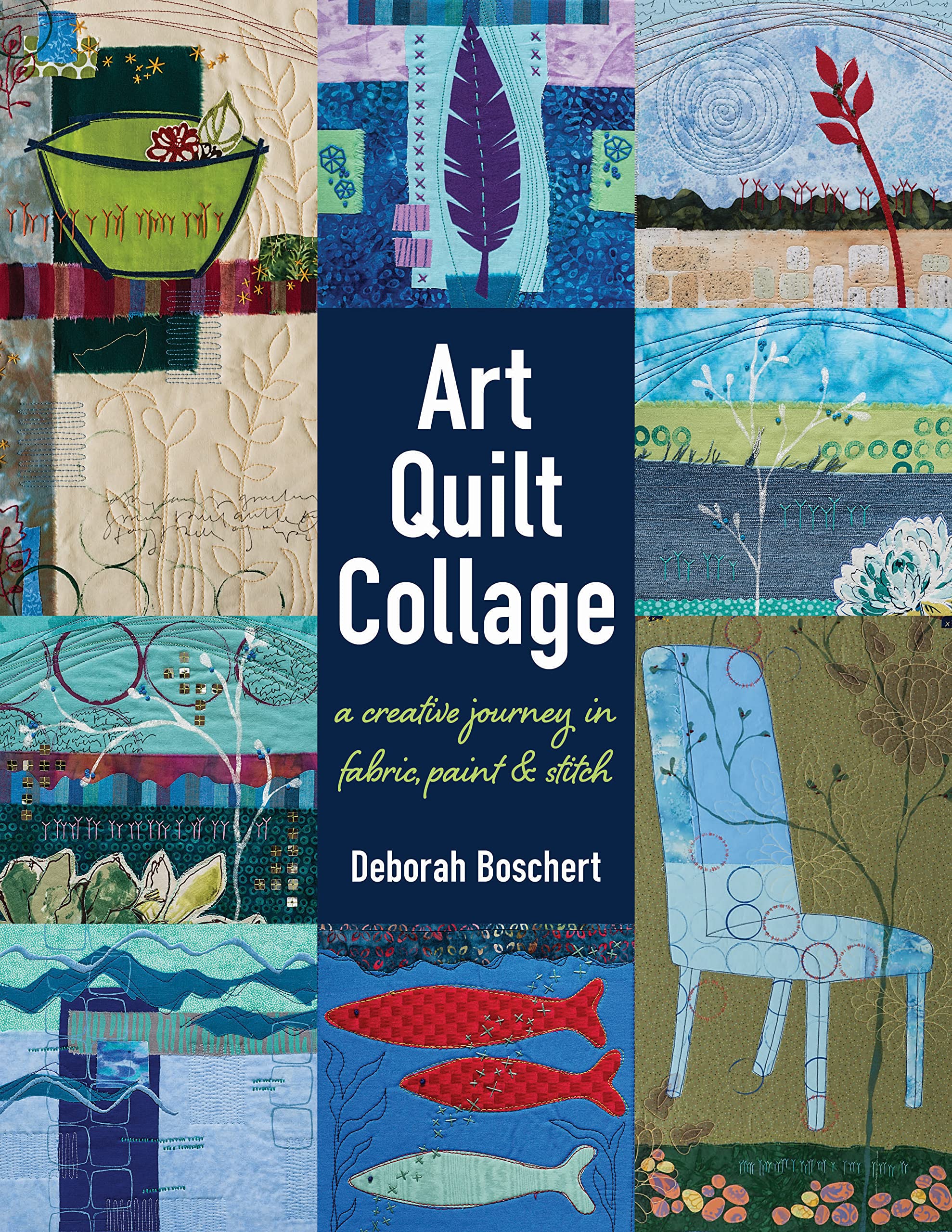 Foto 2 pulgar | Book C&t Publishing Art Quilt Collage: Un Viaje Creativo - Venta Internacional.