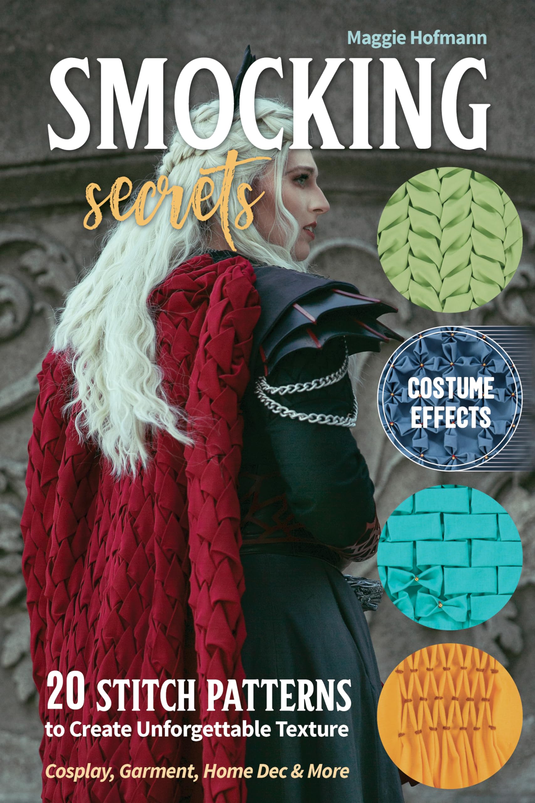 Foto 2 pulgar | Book Smocking Secrets: 20 Patrones De Puntadas Para Cosplay Y Más - Venta Internacional.