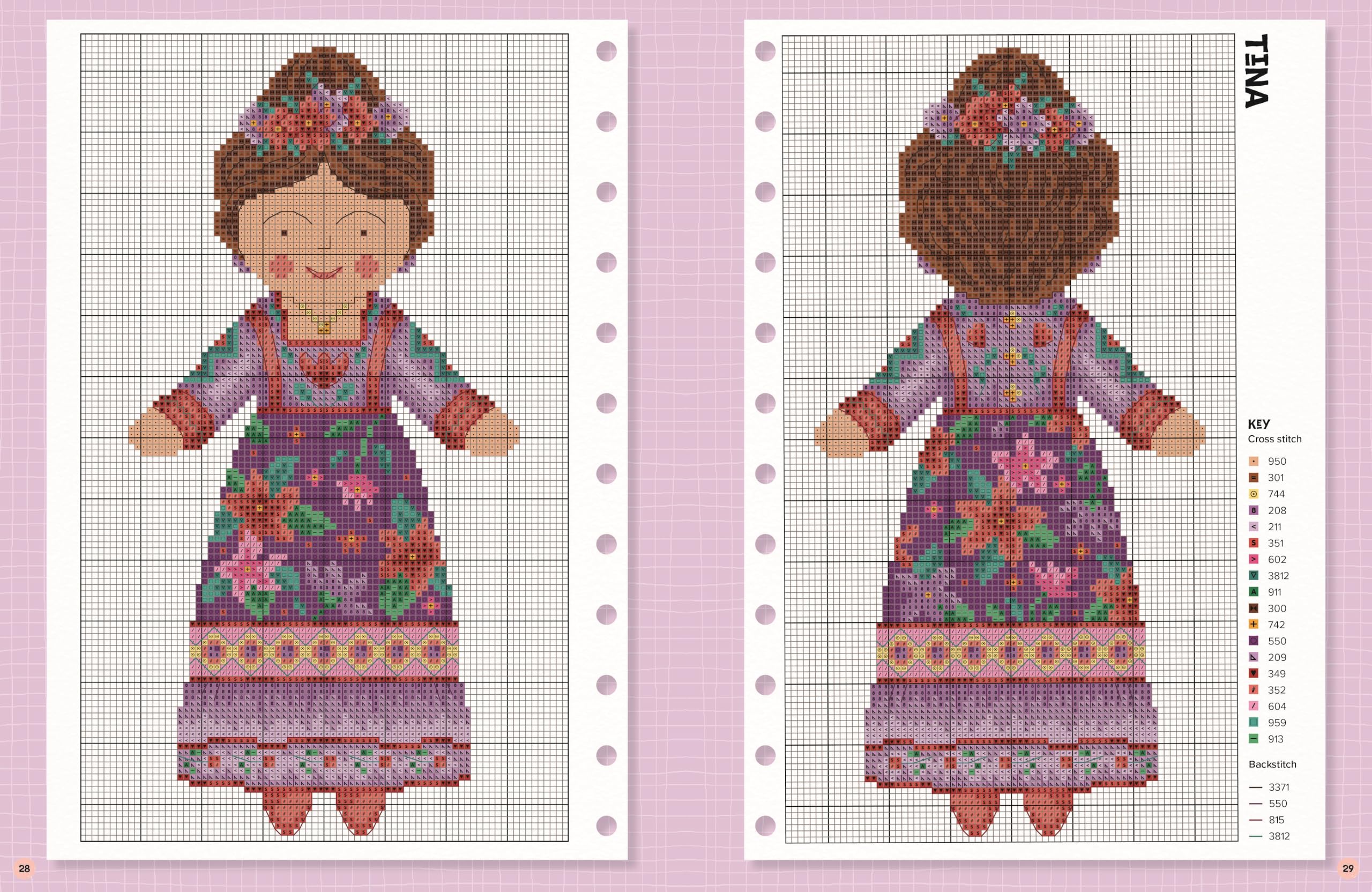 Foto 5 pulgar | My Cross Stitch Doll: Fun And Easy Patterns For Over 20 Cross-stitched Dolls - Venta Internacional.