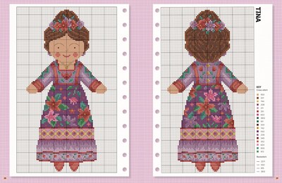 Foto 4 | My Cross Stitch Doll: Fun And Easy Patterns For Over 20 Cross-stitched Dolls - Venta Internacional.