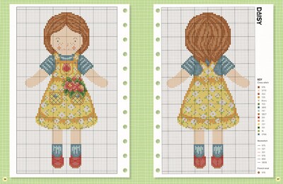 Foto 5 | My Cross Stitch Doll: Fun And Easy Patterns For Over 20 Cross-stitched Dolls - Venta Internacional.