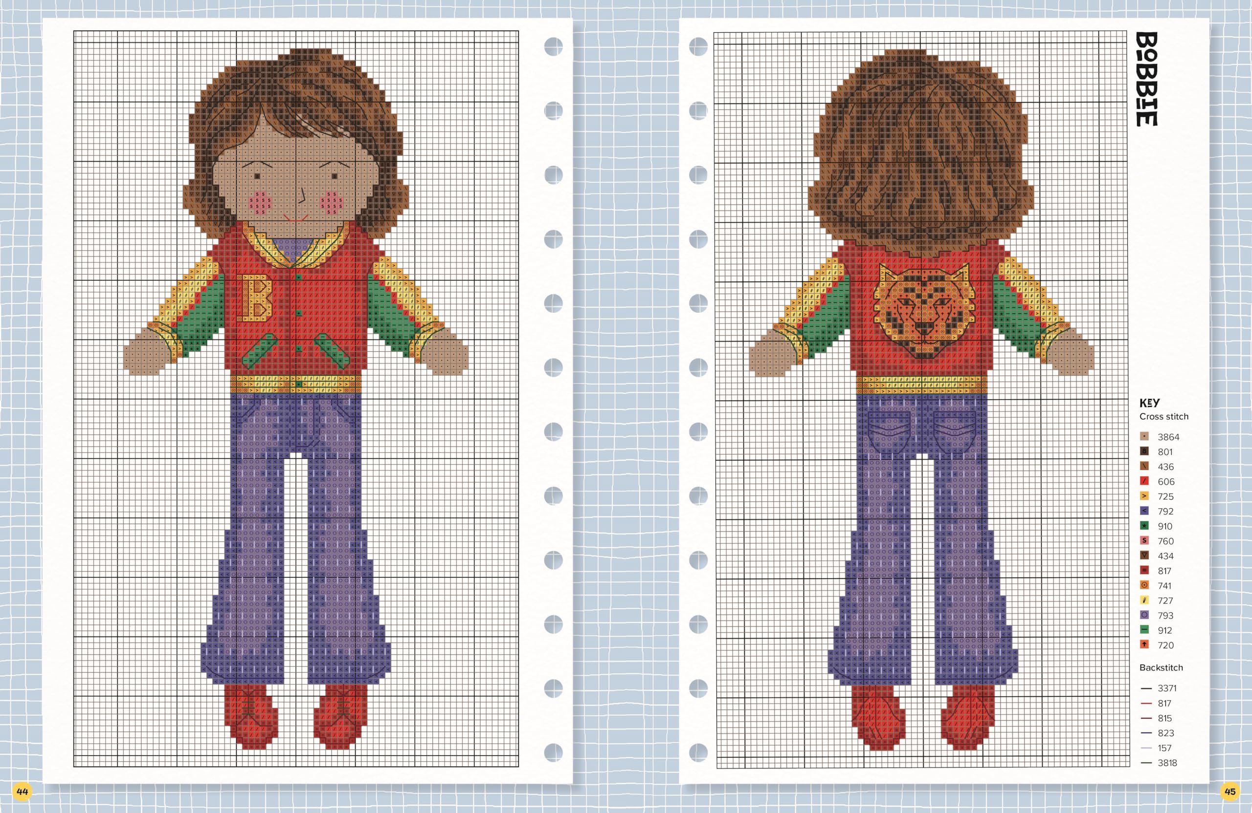 Foto 7 pulgar | My Cross Stitch Doll: Fun And Easy Patterns For Over 20 Cross-stitched Dolls - Venta Internacional.