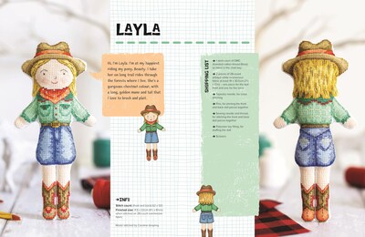 Foto 7 | My Cross Stitch Doll: Fun And Easy Patterns For Over 20 Cross-stitched Dolls - Venta Internacional.