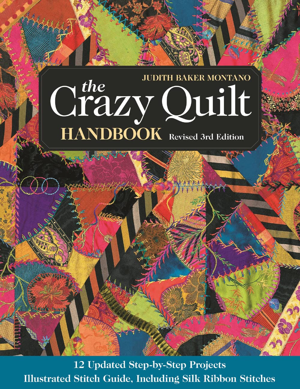 Foto 2 pulgar | Libro C&t Publishing The Crazy Quilt Handbook Revisado - Venta Internacional.