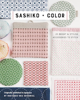 Foto 1 | Libro C&t Publishing Sashiko + Color: 23 Accesorios Brillantes - Venta Internacional.