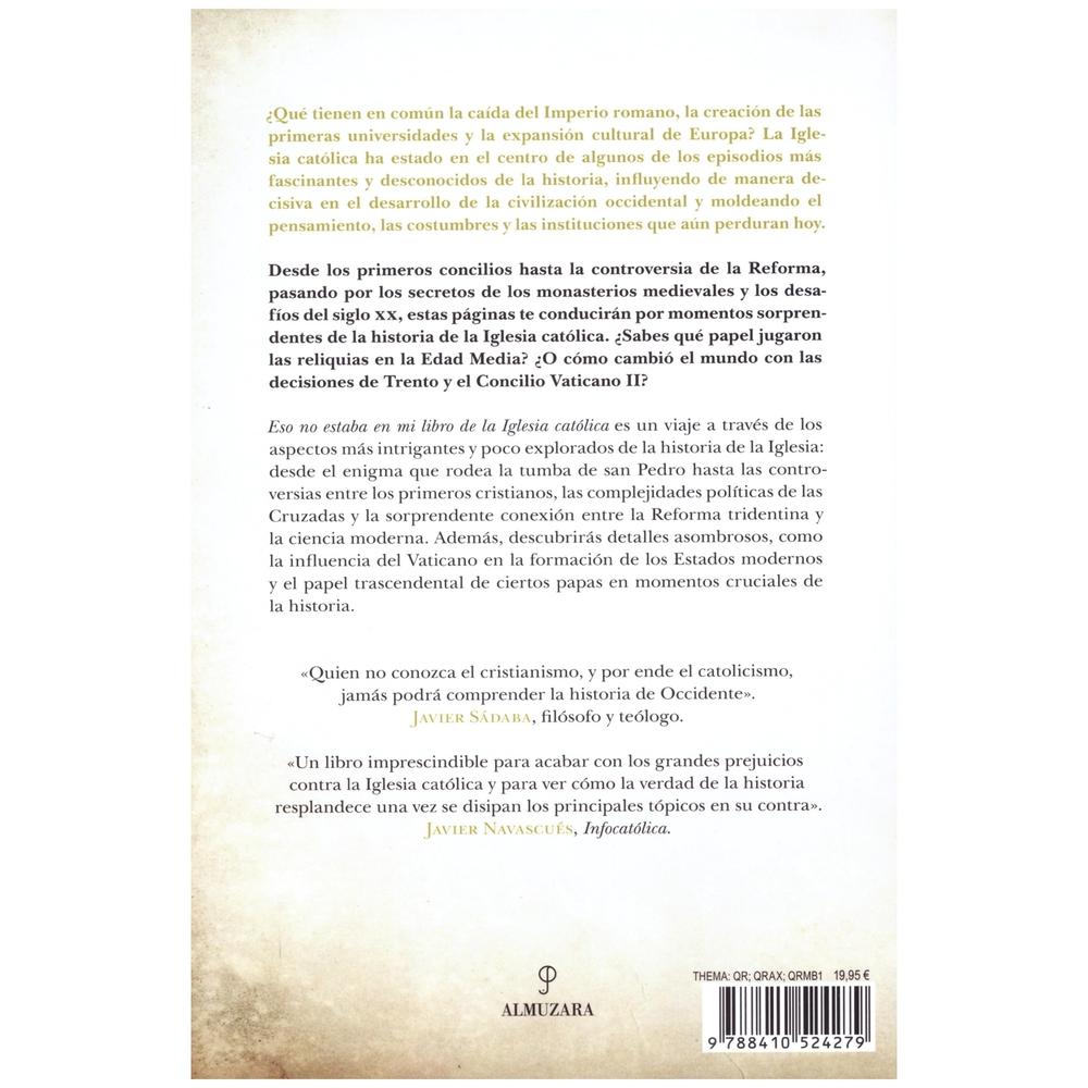 Foto 2 | Eso No Estaba En Mi Libro De Historia De La Iglesia Católica