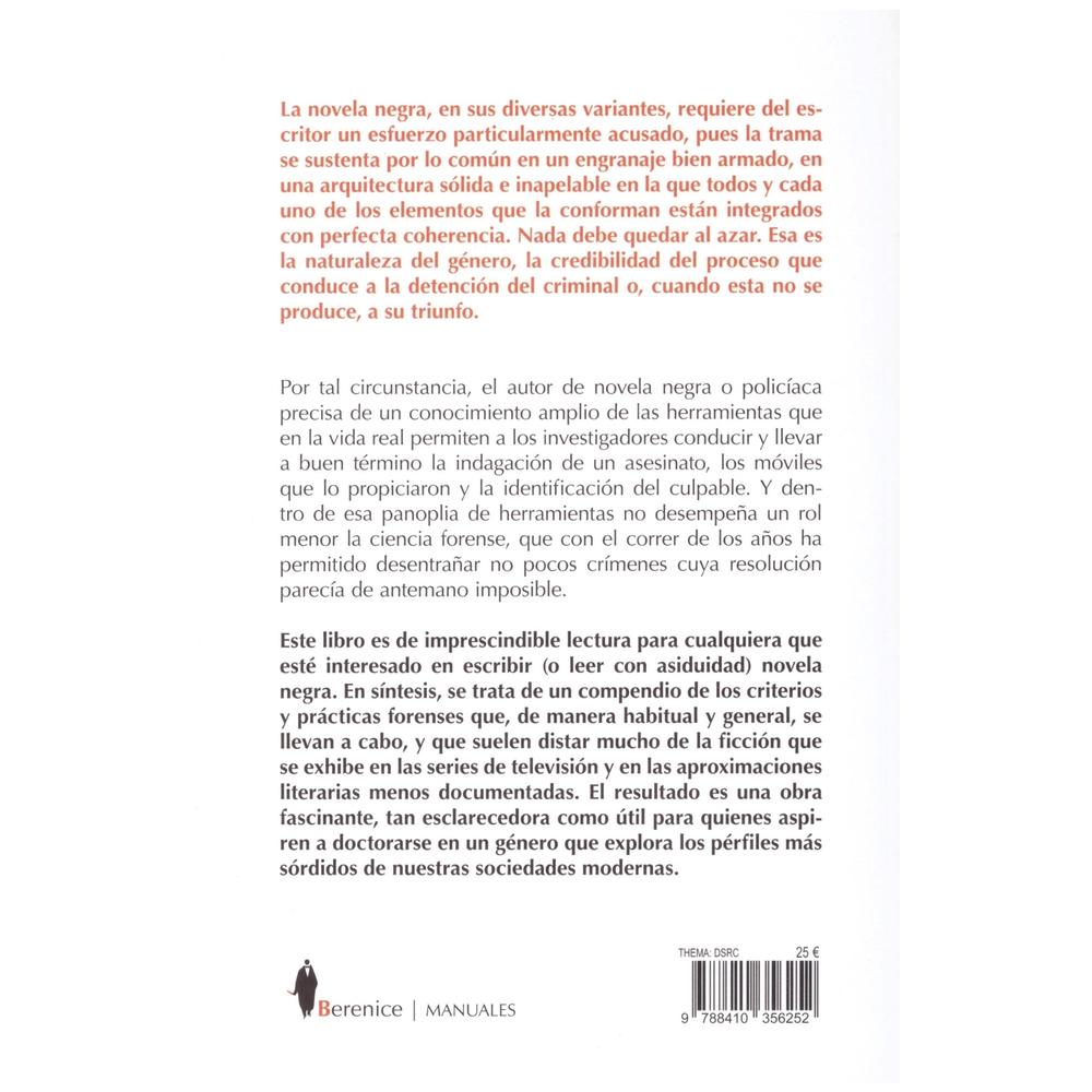 Foto 3 pulgar | Manual De Medicina Forense Para Autores De Novela Negra