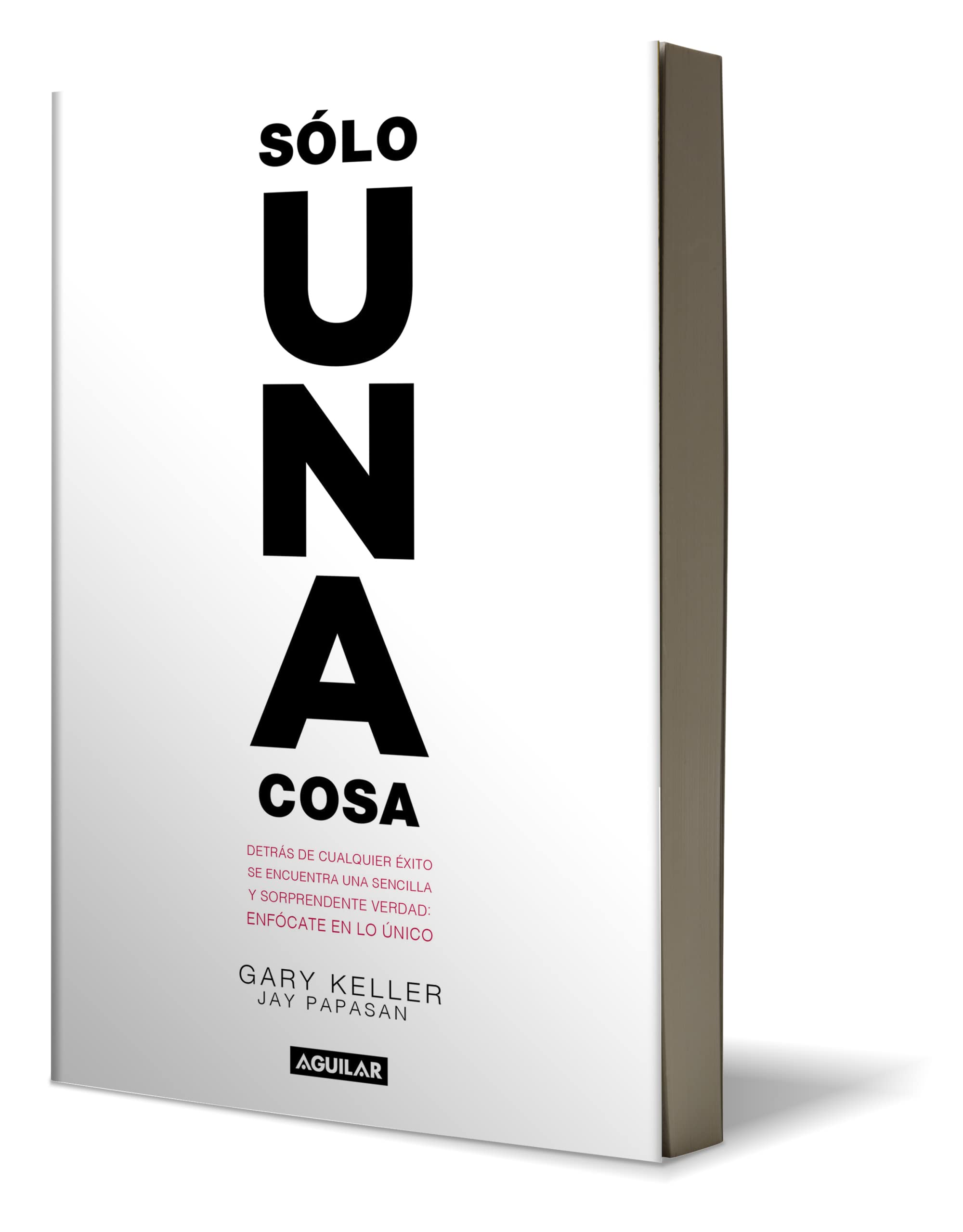 Foto 2 | Libro Aguilar Solo Una Cosa/the One Thing (edición En Español) - Venta Internacional.