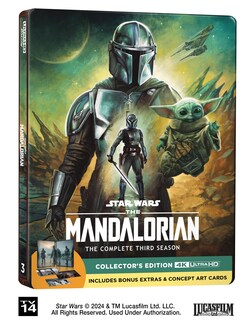 Foto 2 | Blu-ray La Tercera Temporada De The Mandalorian Sony Pictures 4k Uhd - Venta Internacional.