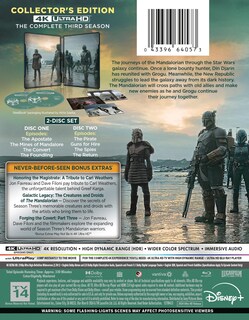Foto 3 | Blu-ray La Tercera Temporada De The Mandalorian Sony Pictures 4k Uhd - Venta Internacional.