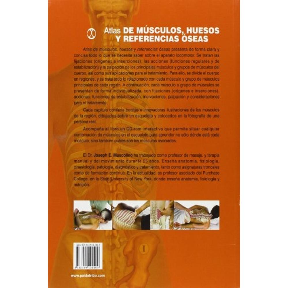 Foto 3 pulgar | Atlas De Musculos, Huesos Y Referencias Oseas