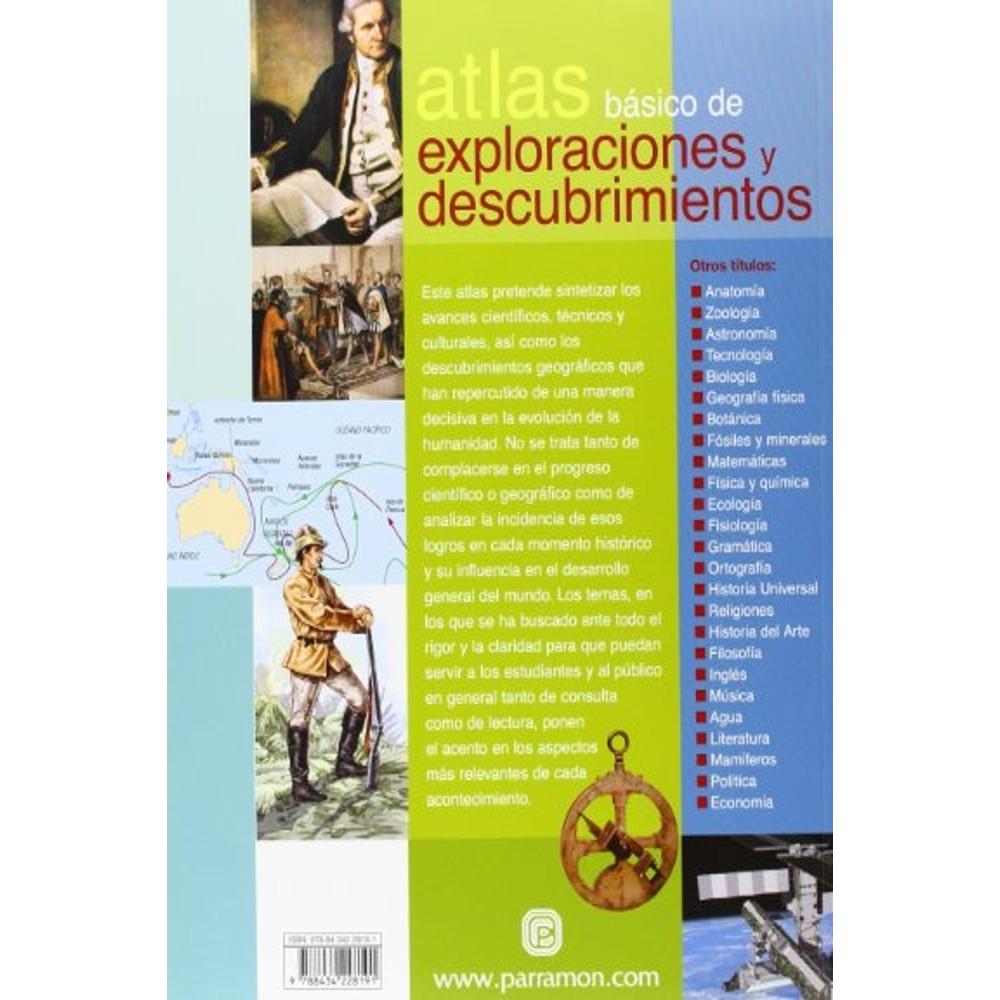 Foto 3 pulgar | Atlas Básico De Exploraciones Y Descubrimientos