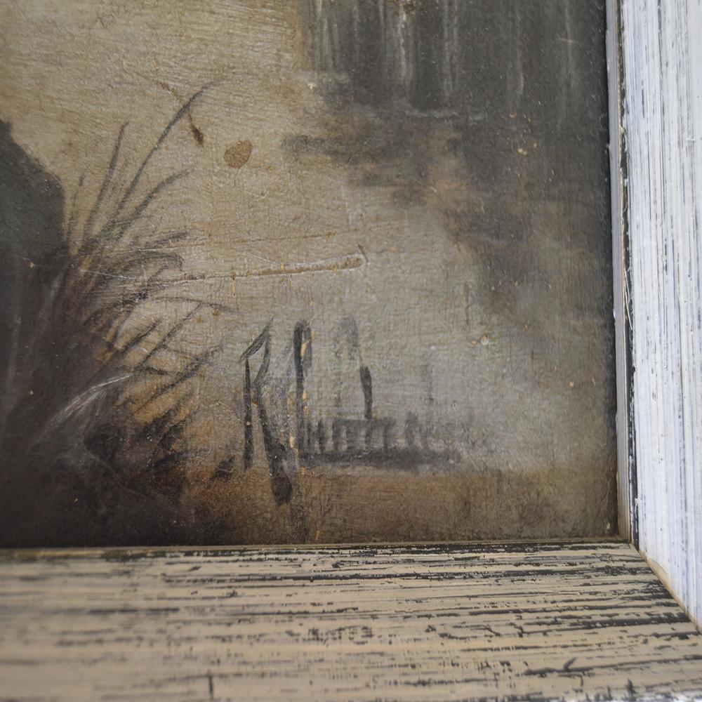 Foto 2 | Pintura Al Óleo