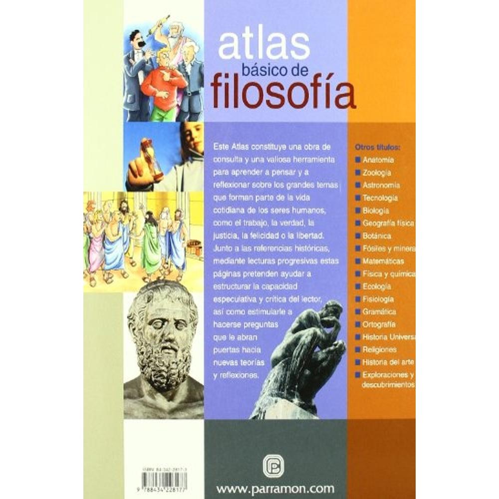 Foto 3 pulgar | Atlas Básico De Filosofía
