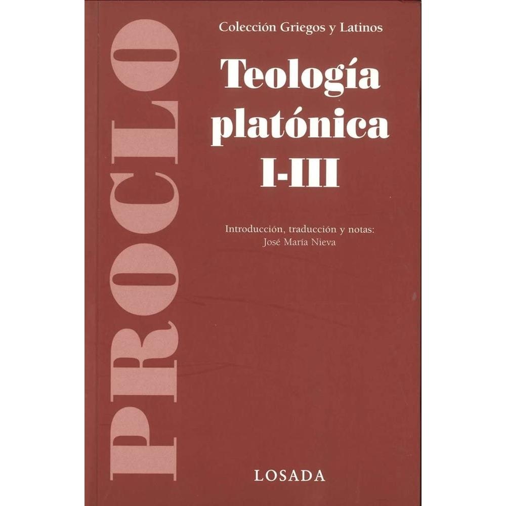 Foto 2 pulgar | Teología Platónica I-iii