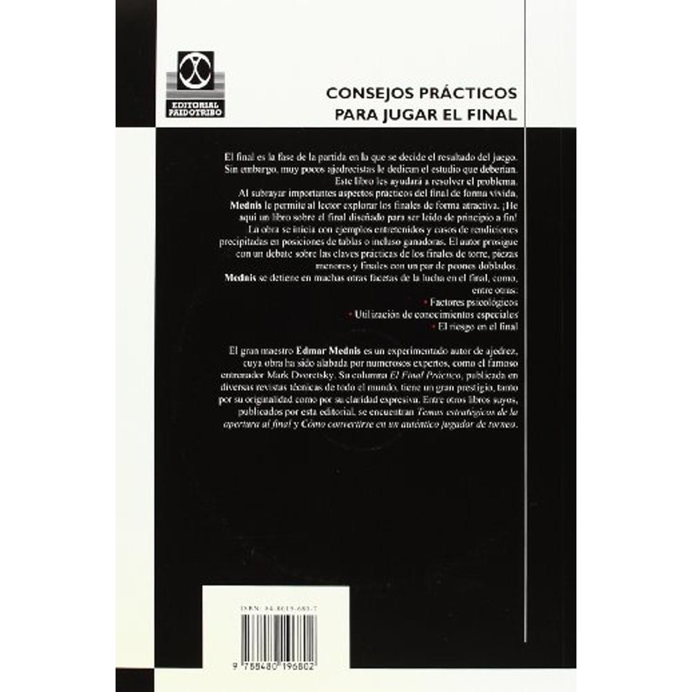 Foto 3 pulgar | Consejos Prácticos Para Jugar El Final (libro-cd)