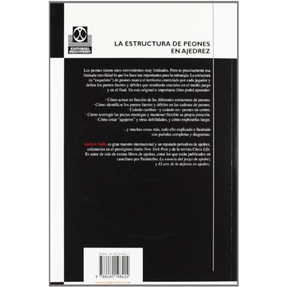 Foto 2 | La Estructura De Peones En Ajedrez (cd)