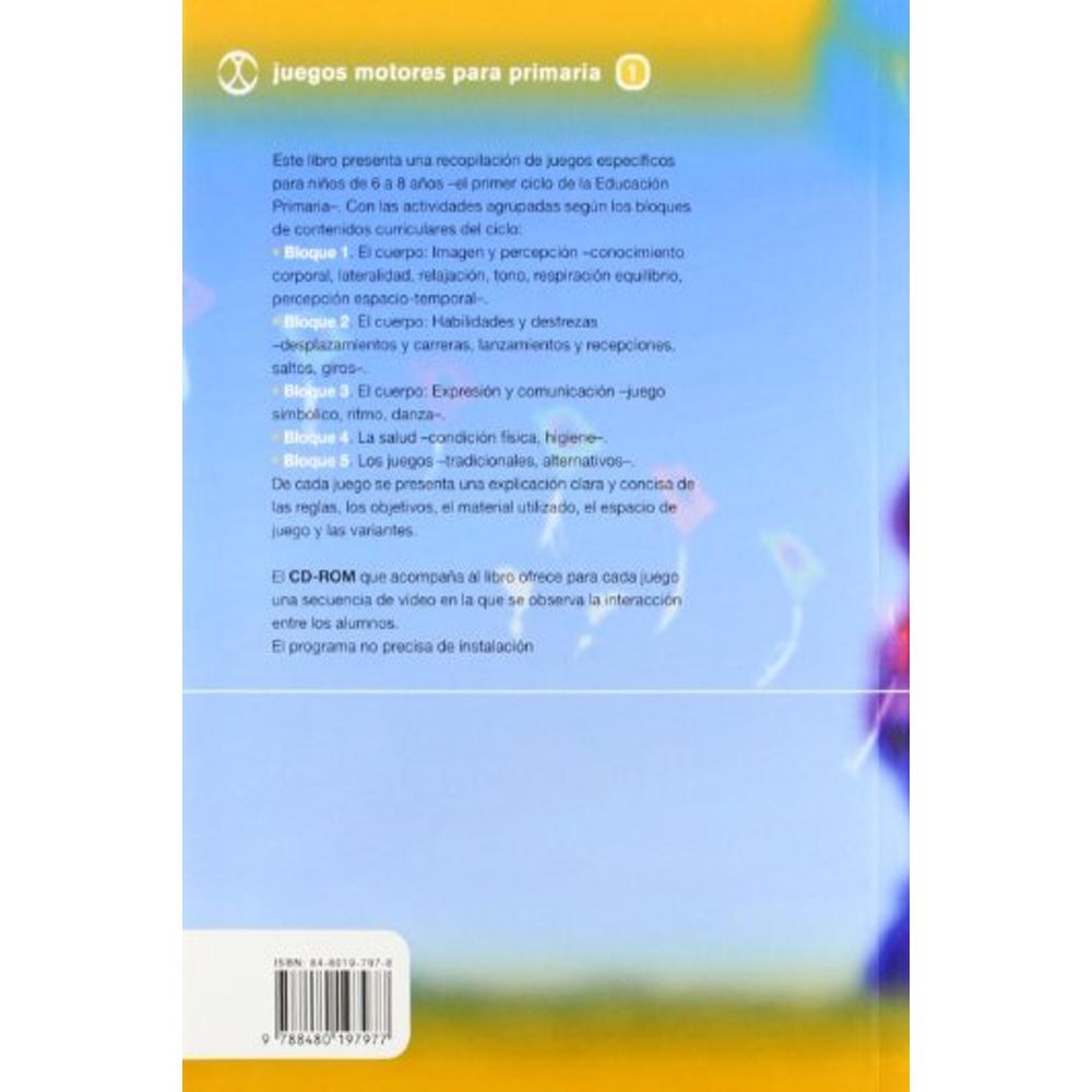 Foto 3 pulgar | Juegos Motores Para Primaria 6 A 8 Años (cd)