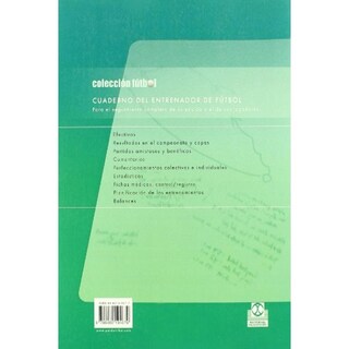 Foto 2 | Cuaderno Del Entrenador De Fútbol (encuadernado En Wire)