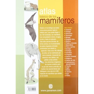 Foto 2 | Atlas Básico De Los Mamíferos
