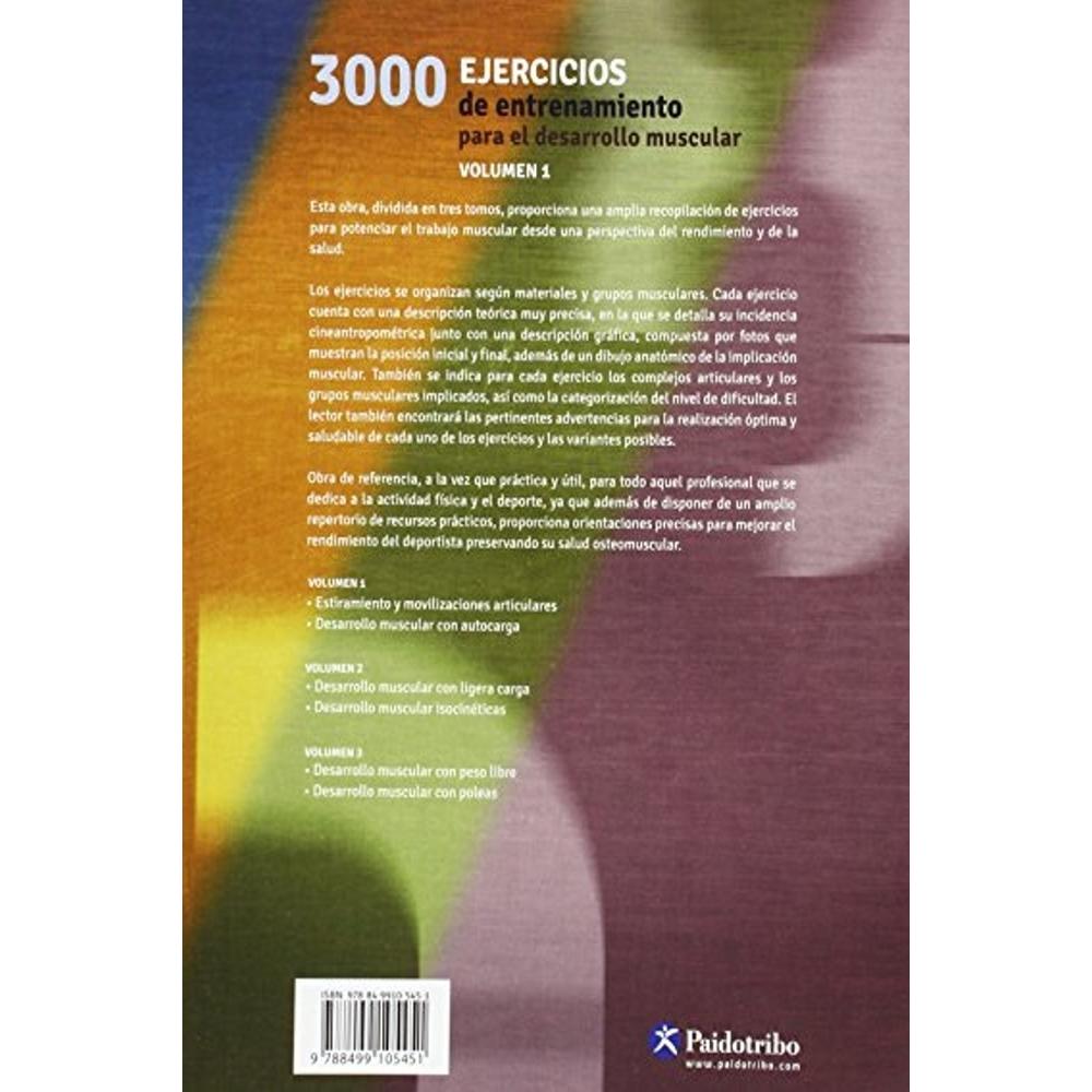 Foto 3 pulgar | 3000 Ejercicios De Desarrollo Muscular (vol. I)