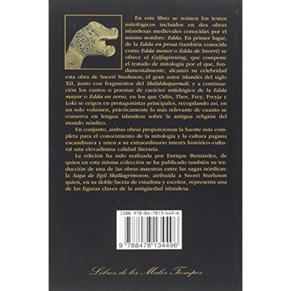 Foto 2 | Textos Mitológicos De Las Eddas